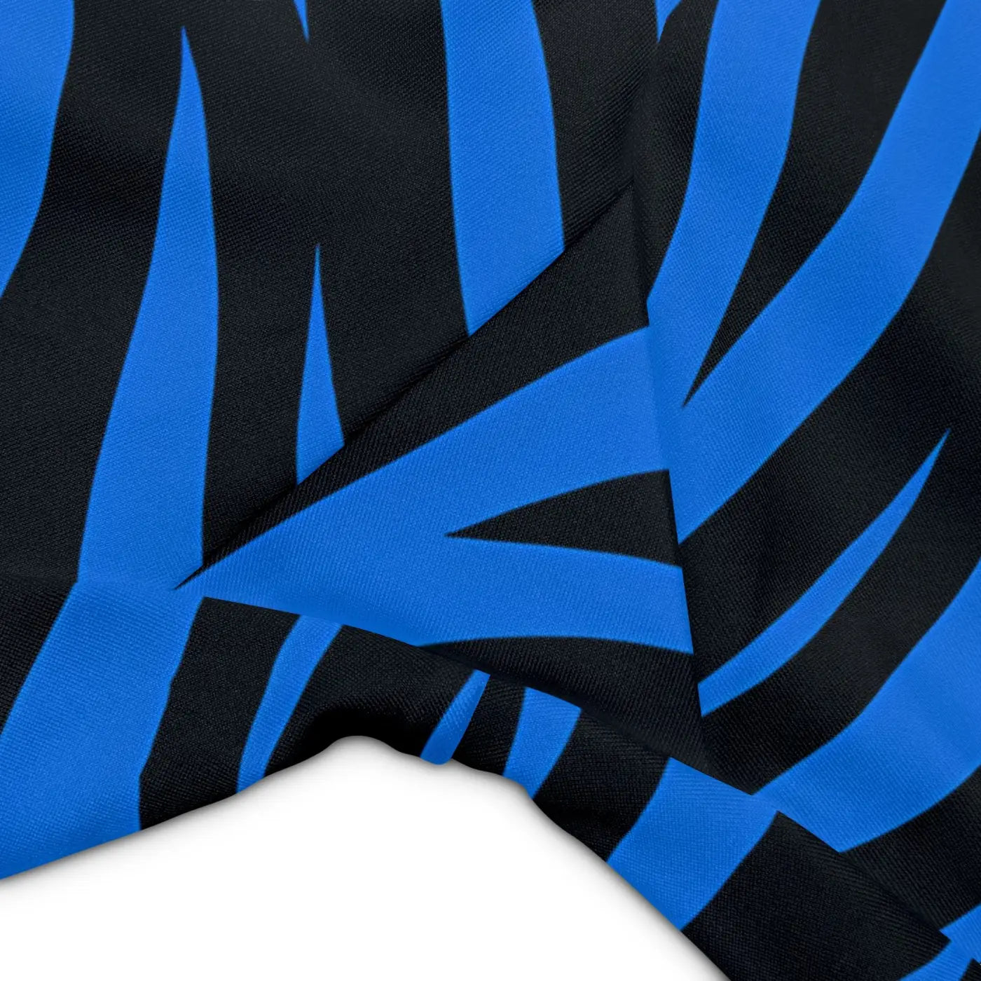 Stylish Blue Striped Workout Shorts - Gym Gear - Dipaliz